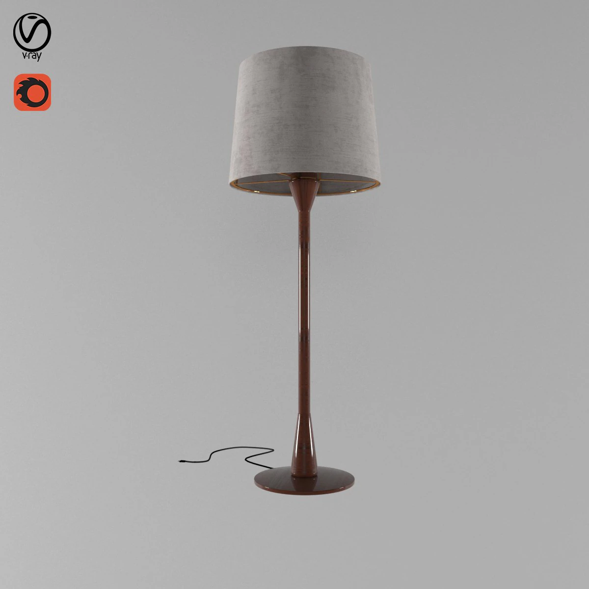 l&aacute;mpara de noche Modelo 3D .c4d .max .obj .3ds .fbx .stl .blend 