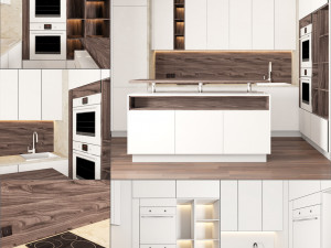 kitchen modern 3D Model