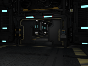 sci fi interior Modelo 3D