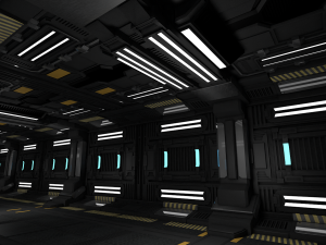 sci fi interior Modelo 3D