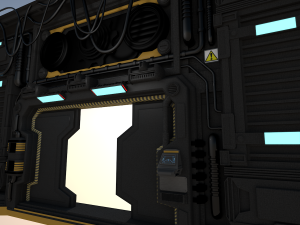 sci fi interior Modelo 3D