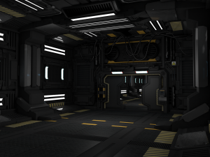 sci fi interior Modelo 3D