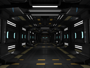 sci fi interior Modelo 3D