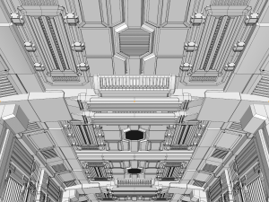 sci fi interior Modelo 3D