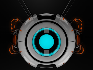 sci fi drone 3D Model