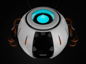 sci fi drone Model 3D