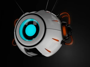 науково-фантастичний дрон 3D Модель