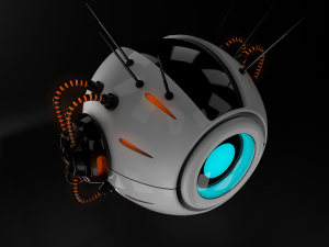 sci fi drone Model 3D