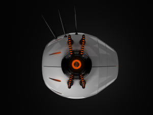 sci fi drone Model 3D
