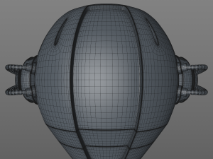 sci fi drone Model 3D