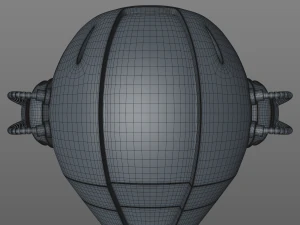 науково-фантастичний дрон 3D Модель