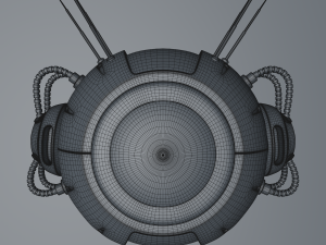 sci fi drone Model 3D
