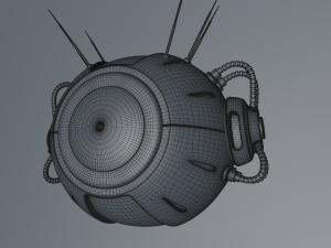 sci fi drone Model 3D