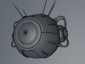 науково-фантастичний дрон 3D Модель