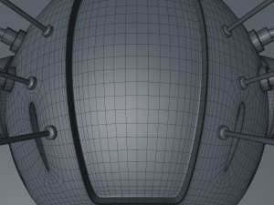 sci fi drone Model 3D