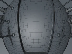 науково-фантастичний дрон 3D Модель