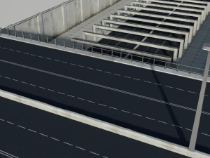 autoestrada Modelo 3D