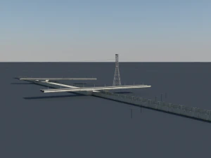 autoestrada Modelo 3D