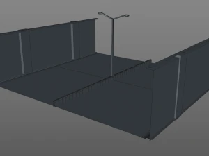 autoestrada Modelo 3D