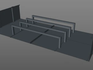 autoestrada Modelo 3D