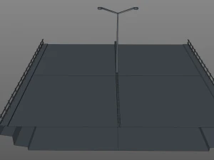 autoestrada Modelo 3D