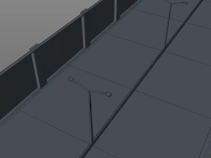 autoestrada Modelo 3D