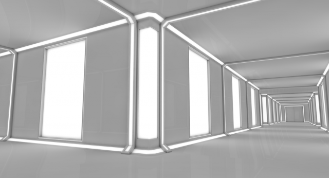 corridor 3D-Modell .c4d .max .obj .3ds .fbx .stl .blend 