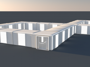 corridor 3D-Modell