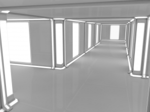corridor 3D-Modell