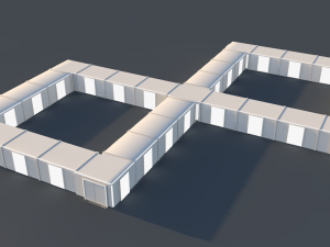 corridor 3D-Modell
