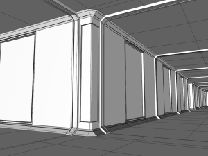 corridor 3D-Modell