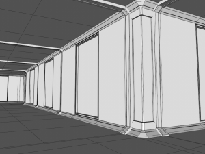 corridor 3D-Modell