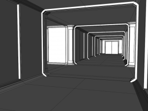 corridor 3D-Modell