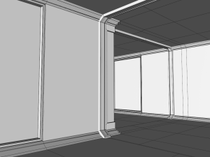 corridor 3D-Modell