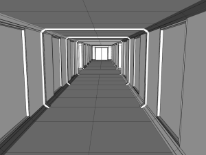 corridor 3D-Modell