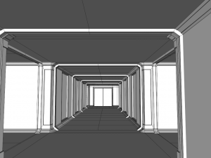 corridor 3D-Modell