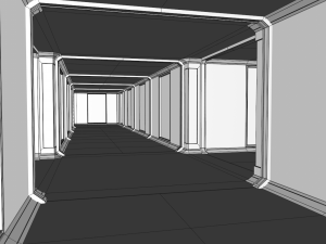 corridor 3D-Modell