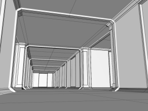 corridor 3D-Modell