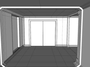 corridor 3D-Modell