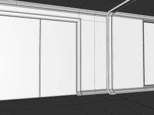corridor 3D-Modell