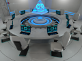 Sci fi meeting room 3D Model