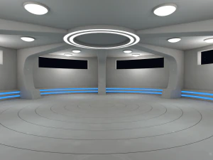 sci fi meeting room 3D Model