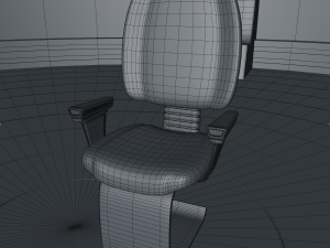 sci fi meeting room Modelo 3D