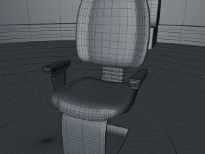sci fi meeting room 3D Model