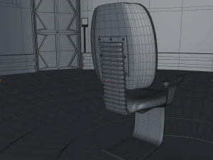sci fi meeting room 3D Model
