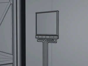 sci fi meeting room 3D Model