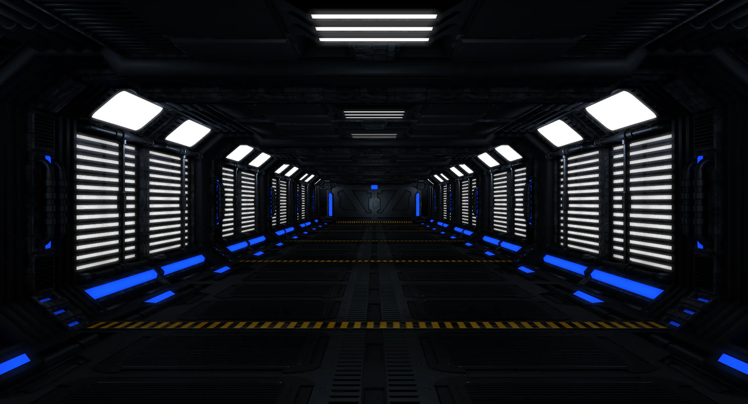 interior de fic&ccedil;&atilde;o cient&iacute;fica Modelo 3D .c4d .max .obj .3ds .fbx .stl .blend 