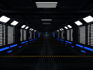 sci fi interior 3D Model