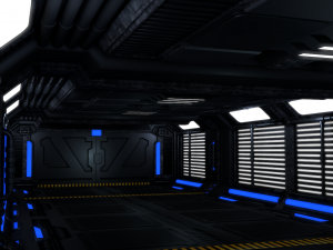 sci fi interior Modelo 3D