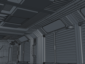 sci fi interior Modelo 3D